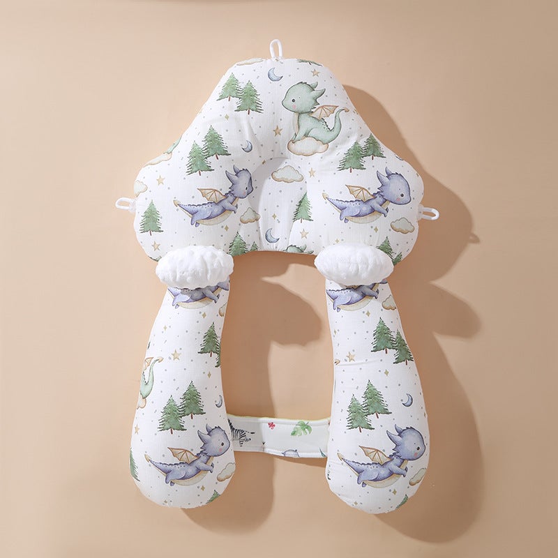 Newborn Baby Shaped Pillow – Cartoon Design for 0-3 Years Old Comfort - Image 1
