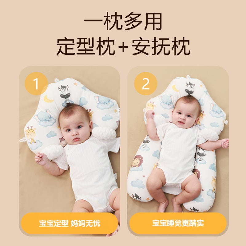 Newborn Baby Shaped Pillow – Cartoon Design for 0-3 Years Old Comfort - Image 3