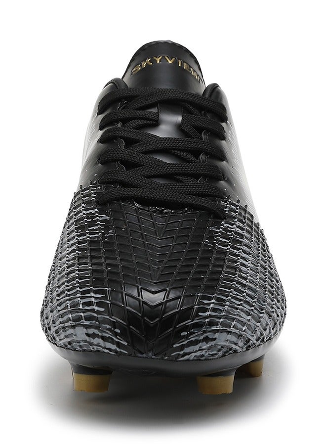 سكاي فيو أحذية كرة القدم للرجال والنساء بنعل FG أحذية رياضية للتدريب الاحترافي في الهواء الطلق أحذية رياضية قابلة للتهوية أحذية رياضية خارجية/داخلية كرة القدم الرجبي البيسبول للبالغين - Image 3