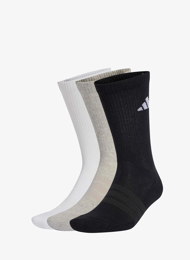 Adidas Cushioned Sportswear Crew Socks 3 Pair Pack