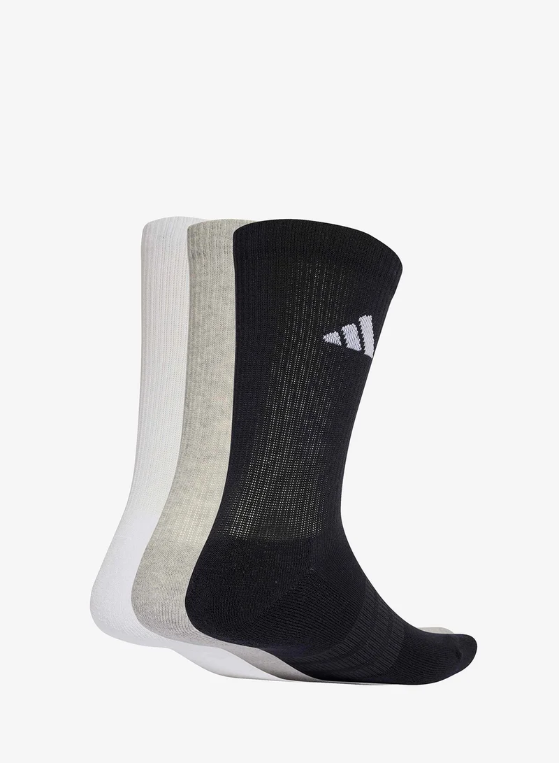 Adidas Cushioned Sportswear Crew Socks 3 Pair Pack