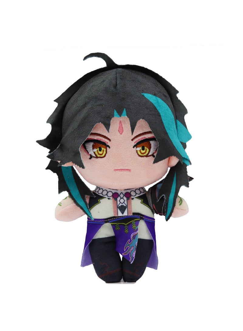 Hot Selling Genshin Impact Mobile Game Peripheral Doll Plush Toys (Xiao) - Image 1