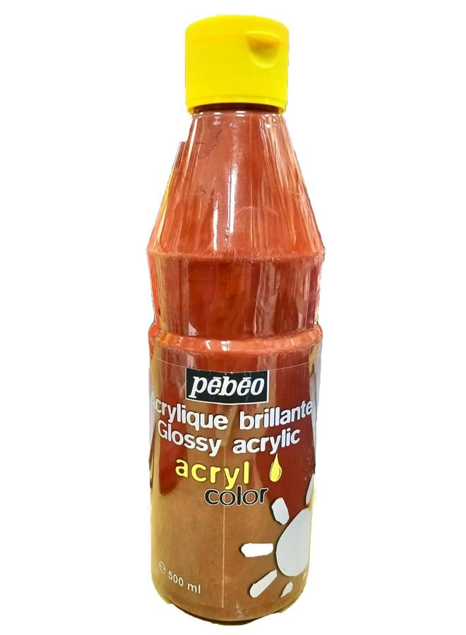 Pebeo Acrylcolor 500ml Brown