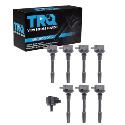 TRQ Ignition Coil Set Compatible with 2018-2020 Ford F-150 Mustang - Image 1