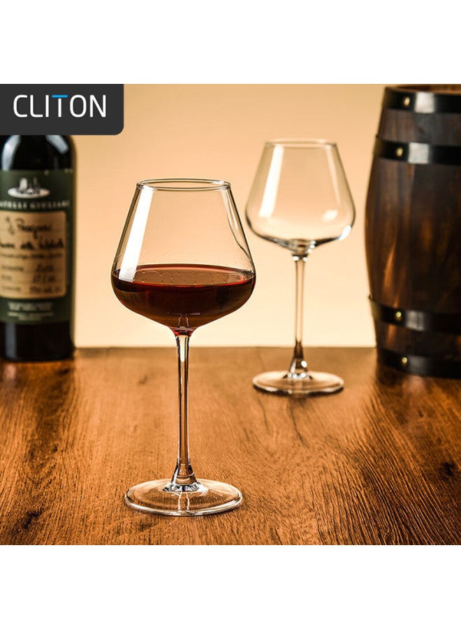 Cliton Wine Gl, Stemware For Home Use, Glass Cups For Wine And Burgundy, Wine Set With 2 Gl - Image 3