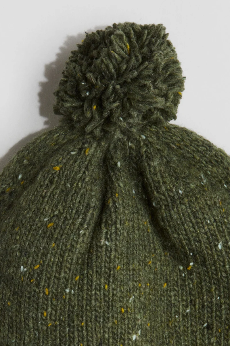 H&M Knitted earflap beanie