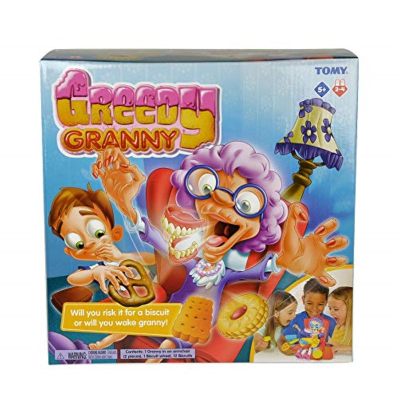 Tomy Games Greedy Granny, Multi-Colour, 1 Item - Image 1