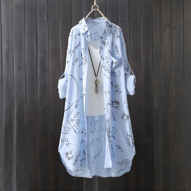 Summer Thin Long Shirt Versatile 2025 Mid-Length Long-Sleeved Shirt Cardigan New Outer Sun Protection Jacket - Image 2