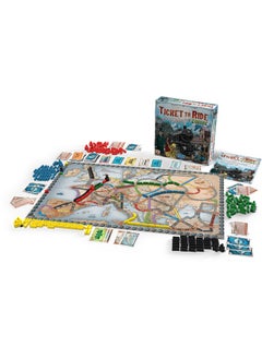 Days of Wonder Ticket to Ride Europe Board Game - Embark on a Railway Adventure Across the Continent! Fun Family Strategy Game for Kids & Adults, Ages 8+, 2-5 Players, 30-60 Min Playtime, Made by Days of Wonder  - Image 2