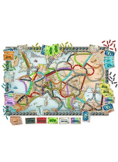 Days of Wonder Ticket to Ride Europe Board Game - Embark on a Railway Adventure Across the Continent! Fun Family Strategy Game for Kids & Adults, Ages 8+, 2-5 Players, 30-60 Min Playtime, Made by Days of Wonder  - Image 4