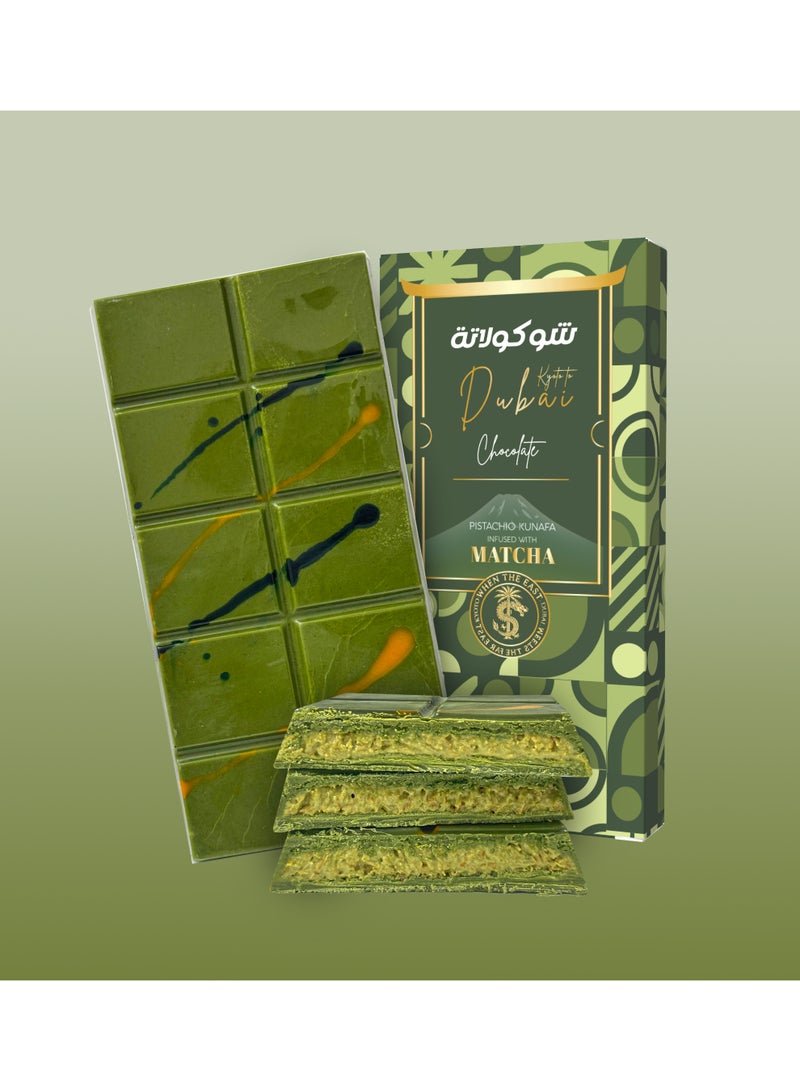 Dubai Chocolate – Matcha 200g