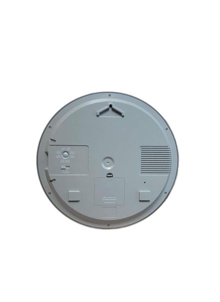 Al Fajr - Round Wall Clock, Analog with LCD to display Athan time and datE - Image 1