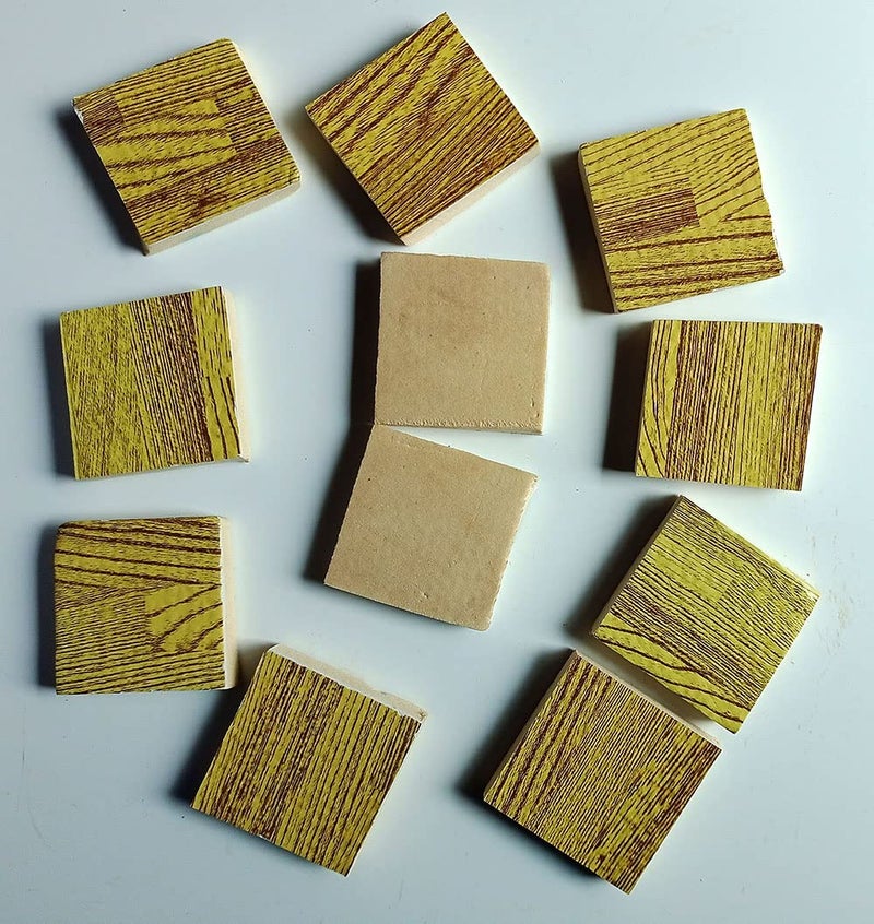Multi Purpose Craft Work Foam AccessoriesCF008 4 x 4 x 1 cm Green 24 Pcs  - Image 5