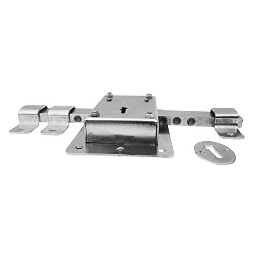 RAMSON 10 Chal Key Door Lock (Silver, Painted Finish) - Image 3
