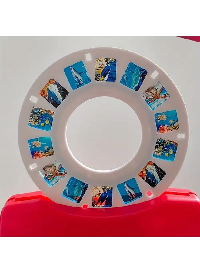 2PCS Set Green 3D Glasses Free Stereoscopic Vision Device Educational Learning Tool For Smartphones Tablets Smart TVs Dinosaur Theme Gift - Image 5