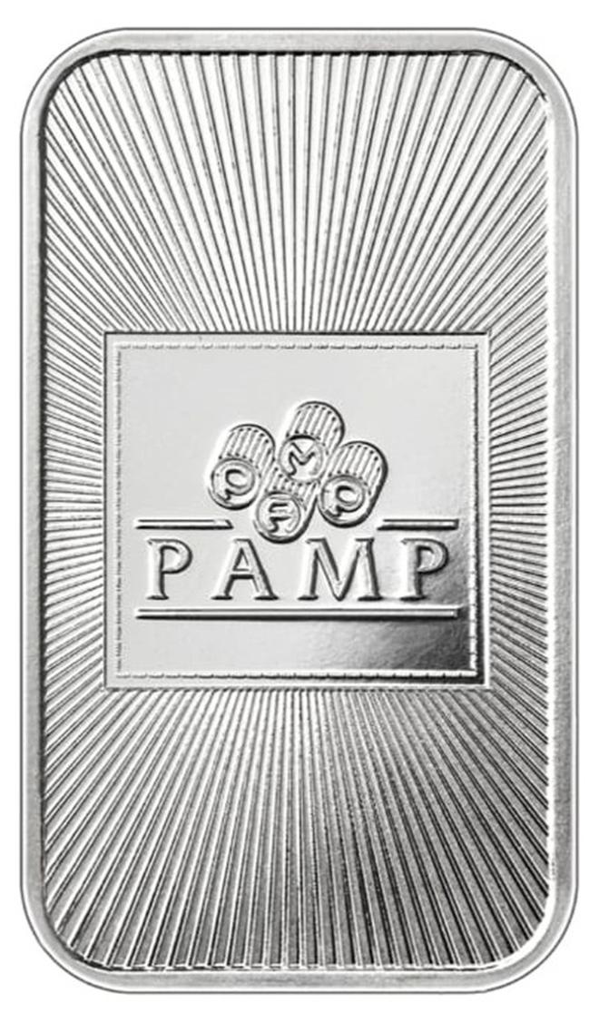 PAMP Silver Minted Bar weighing 1oz (31.1g) - Image 1