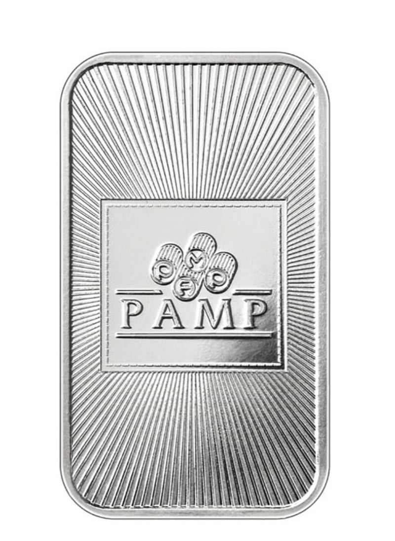 PAMP - Silver Minted Bar weighing 1oz (31.1g) - Image 1