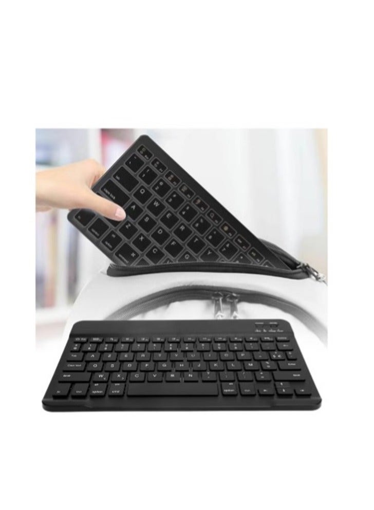 JOROBO 10 inch Wireless Keyboard, Portable Slip Resistant Panel Tablet Keyboard for Home Office for Phone tablets Smart Tv and projectors - Image 2