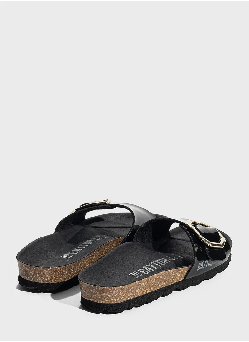 BAYTON Zephyr One Strap Flat Sandals