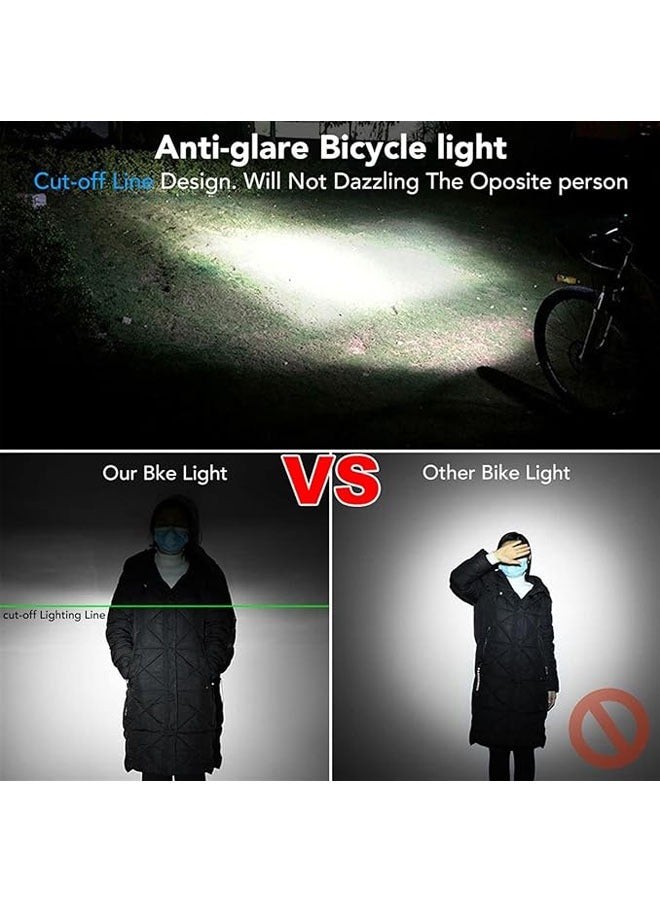 Loquat Front Light Bike Bright Lighting Mountain Bike Headlight Bike Flashlight Bike Accessories - Image 4