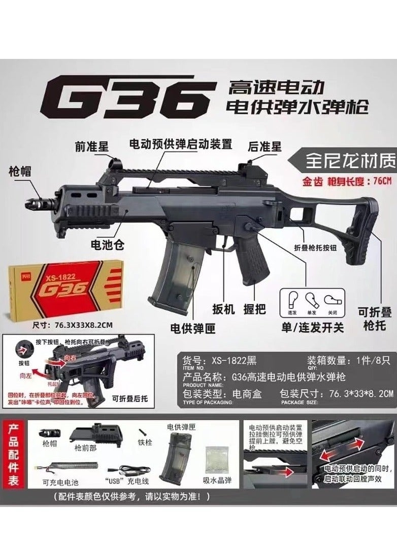 Electric G36 metal gear Gel Ball Blaster Gun - Image 2