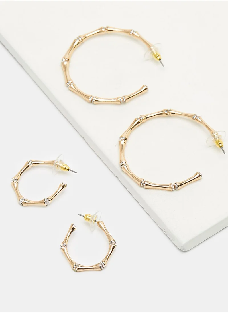 ALDO Valenannon Hoop Earrings (Set Of 2)