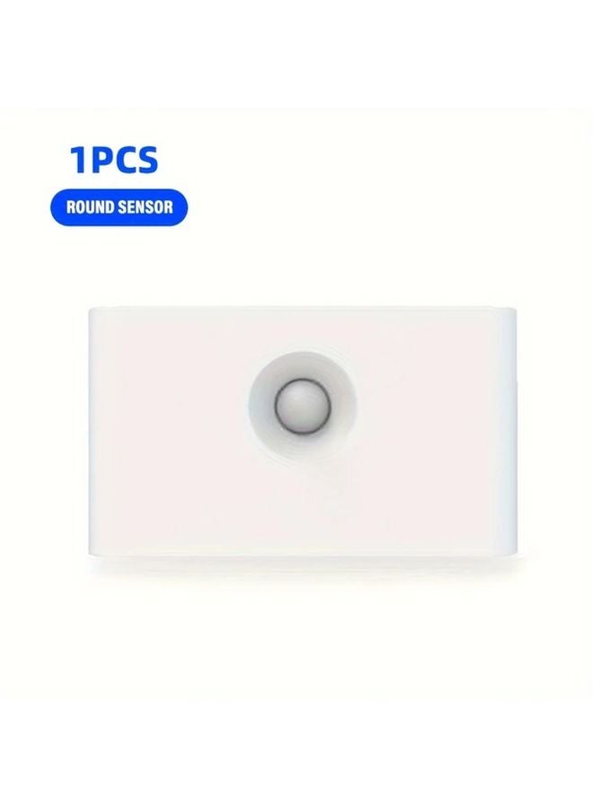 مستشعر الحركة الدائرية مصباح ليلي LED قابل لإعادة الشحن عبر USB وقابل للتعتيم للمنزل - Image 1