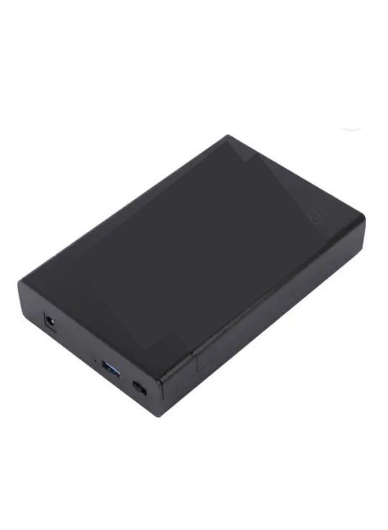 Haing USB 3.0 3.5 inch SATA Hard Drive Enclosure (Complimentry power adapter and data cable) - Image 2