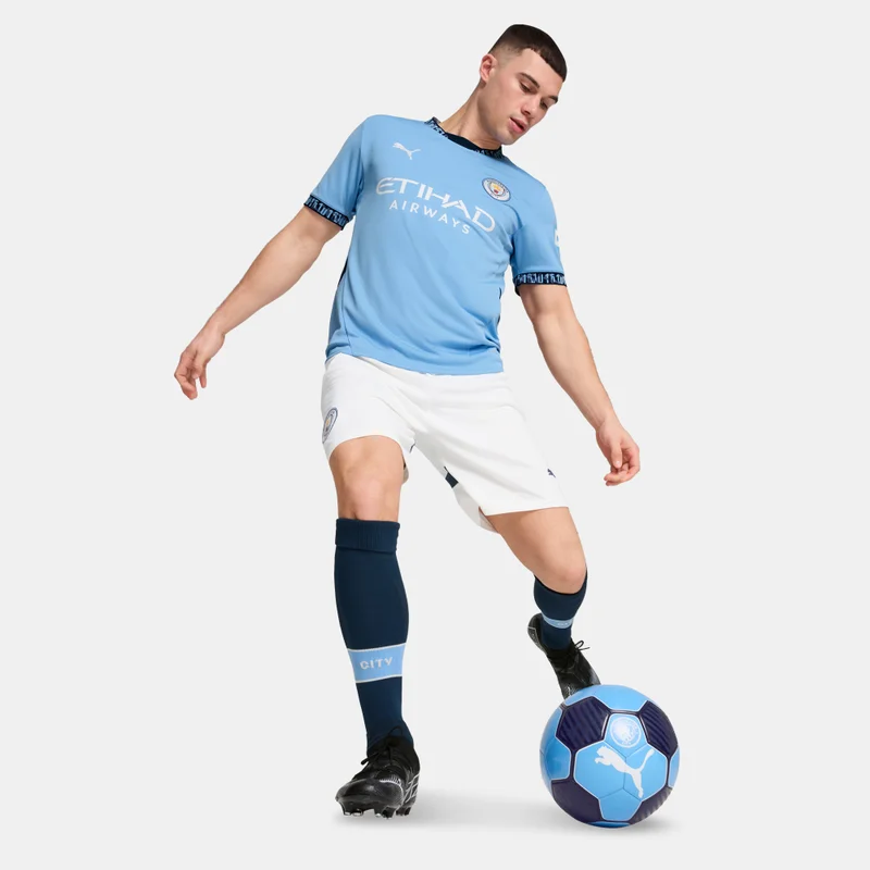 PUMA Men's Manchester City 24/25 Home Replica Football Shorts