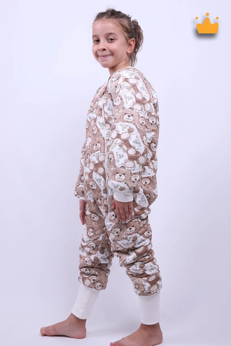 بيبي هولا Babyhola 2.5 Tog Premium Quality Thick Fiber Filled Long Sleeve 2-9 Years Old Girl Boy Sleeping Bag