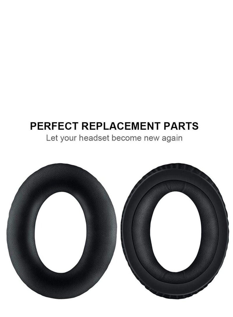 Headset Replacement Ear Pads Ear Cushions Kit Compatible for Bose, Aviation Headset X A10 A20 Headphone Ear Cups Ear Cover Earpads Repair Parts Memory Foam Earpads (Black) A20 - Image 2