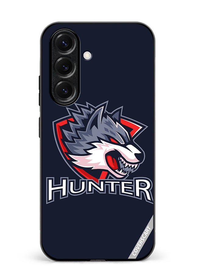 VR CREATIVE Protective Case Cover For Samsung Galaxy S25 Plus Hunter Wolf Design Multicolour