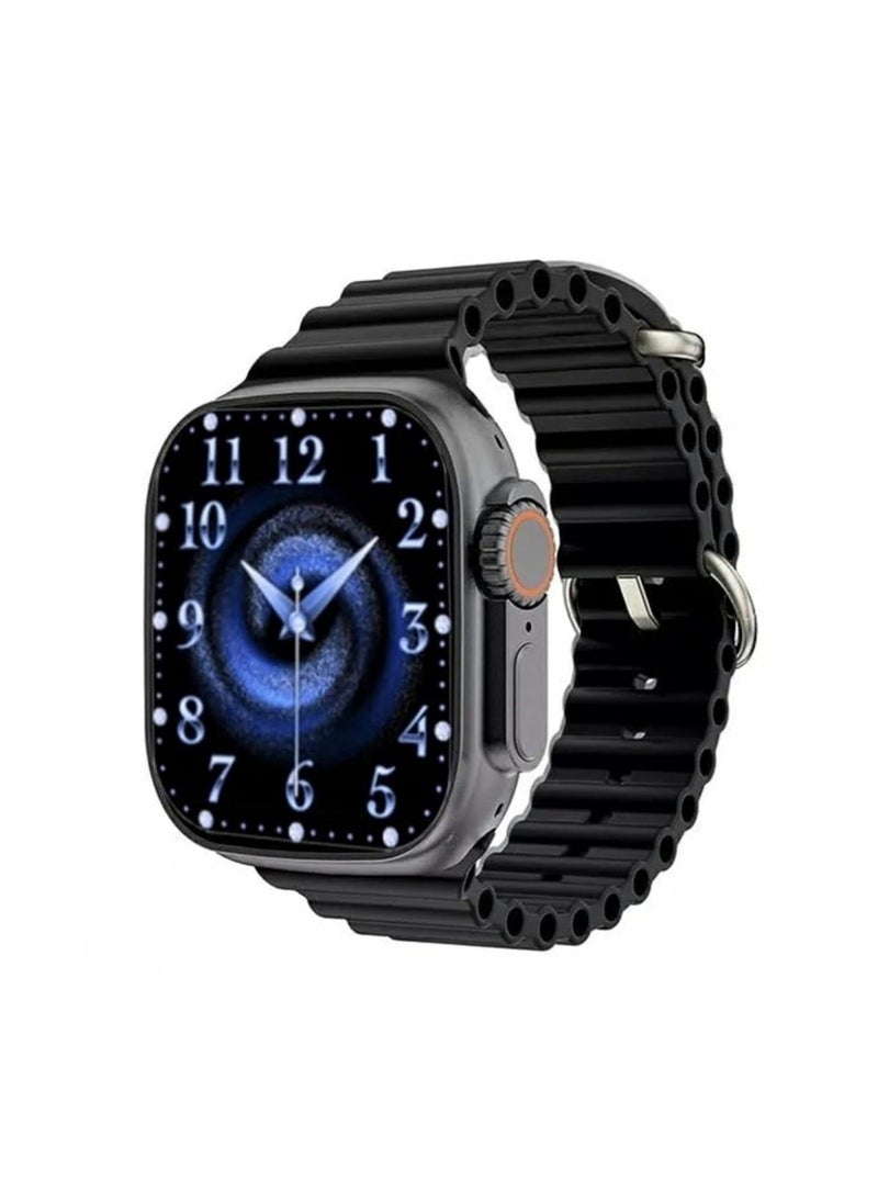 W&O - Smart Watch X9 Ultra Super Amoled Display Screen And Aluminum Case Wireless Charging 49mm - Image 1