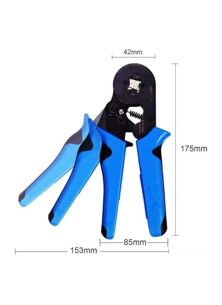 PROMASS Ferrule Crimping Tool Kit, Ferrule Crimper Plier with 1200pcs Wire Ferrules Kit Wire Ends Terminals, 0.08-10mm²  - Image 2