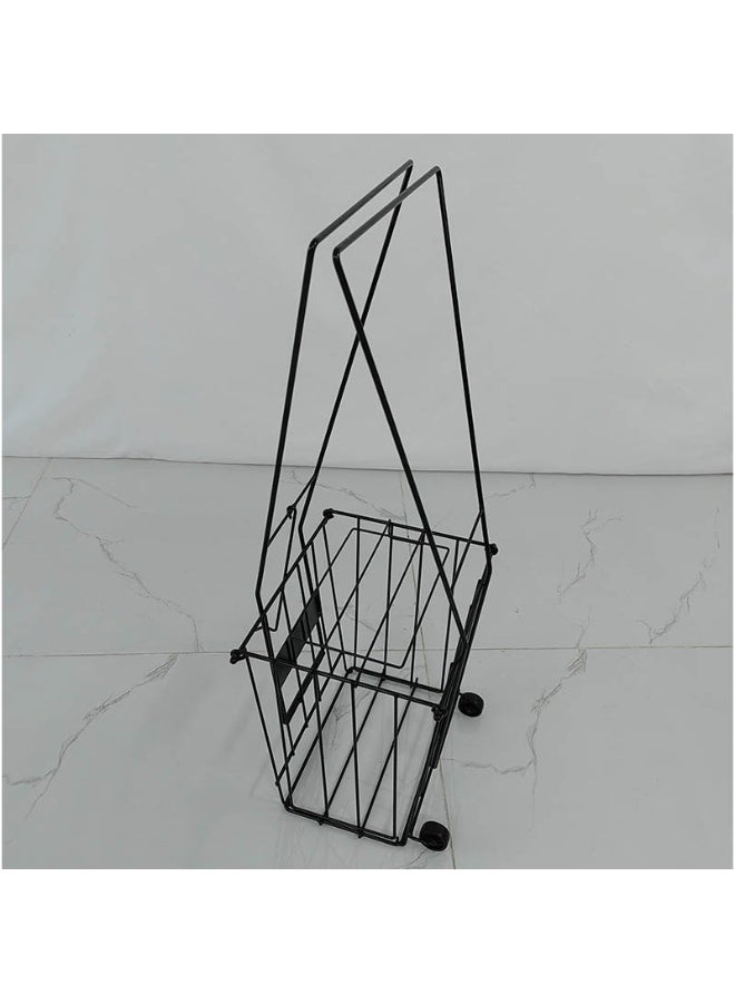 COYO سلة جمع كرات التنس للبالغين غير محددة الجنس، سعة 75 كرة تنس