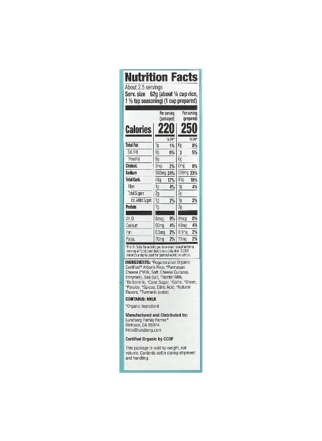 Lundberg Lundberg, Organic Risotto, Alfredo, 5.5 oz (156 g)  - Image 2