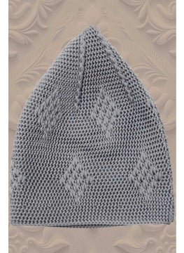 Hızırım 3-Piece Woven Knitted Patterned Skullcap Quality Prayer Cap  - Image 3