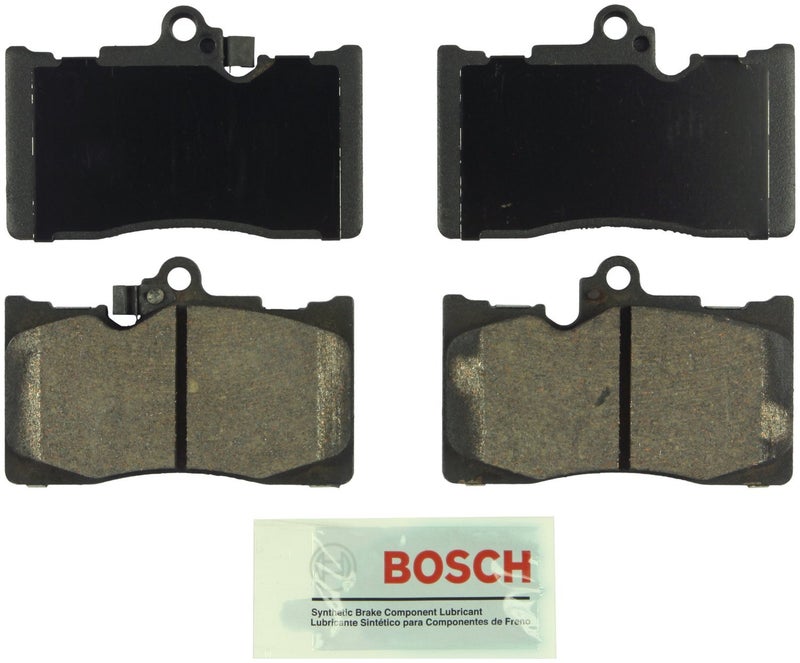 BOSCH BE1118 Blue Semi-Metallic Disc Brake Pad Set - Compatible With Select Lexus GS Turbo, GS200t, GS350, GS430, GS450h, GS460, IS Turbo, IS200t, IS350, RC Turbo, RC200t, RC300, RC350; FRONT - Image 3