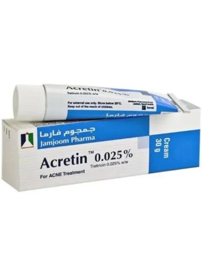 Acretin 0.05% Cream 30g