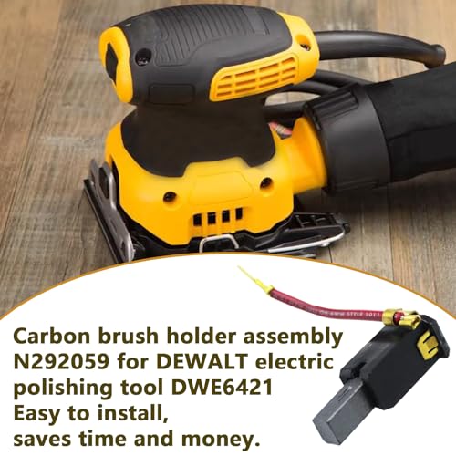Rsoise Carbon Brush Box Assembly N292059 N421468 Fits For Dewalt Sander DWE6411 DWE6411K WE6420 DWE6421 DWE6423 (2pcs) - Image 4