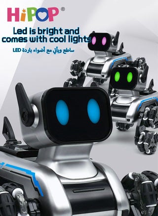 Remote Control Car Robot Dog Toys for Kids,Various Shapes and Interactive Colorful Expressions,Electric Remote Control Toy Car as Children Gift - view 3