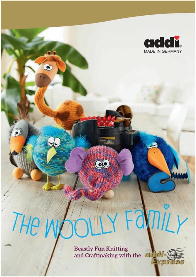 The Woolly Family Express Machine Pattern Book by The Woolly Family