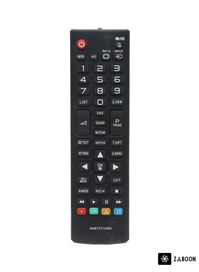 Zaboon Remote Control For LG TV Black