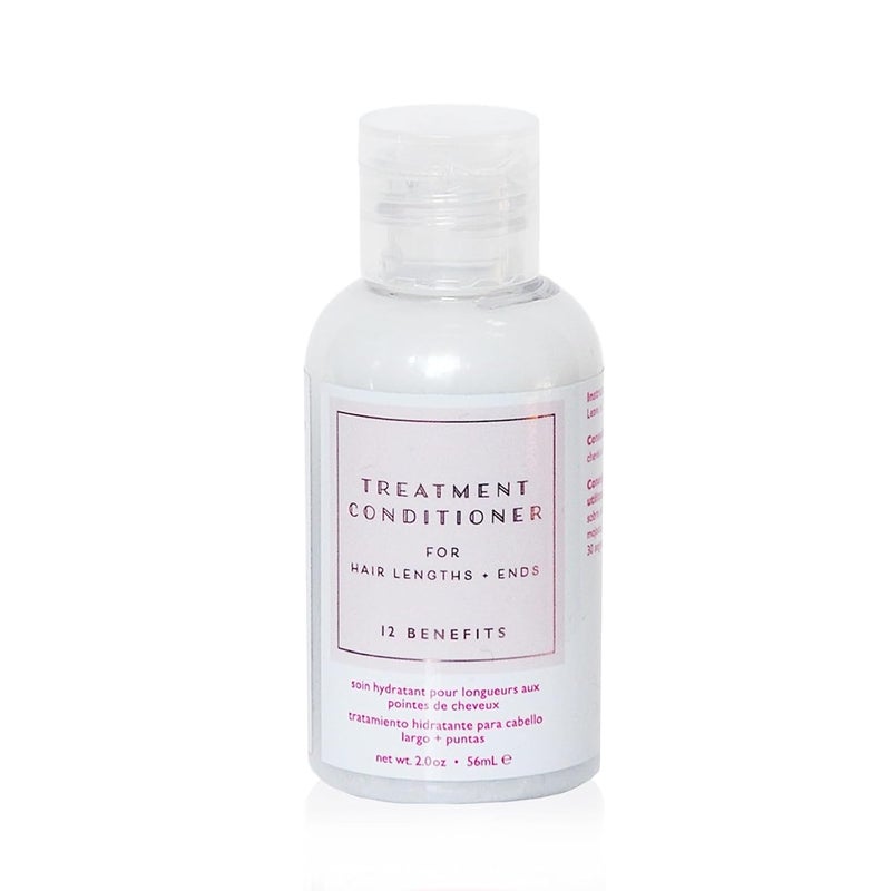 12 Benefits SulfateFree Hydrating Hair Treatment Conditioner  Softens  Deeply Hydrates Dry Hair With Argan Avocado Marula and Grapeseed Oil  Noni Berry Extract 2 Fl Oz 56 ML