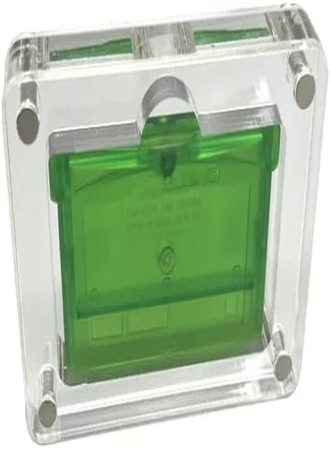 LRWDEFA Transparent Acrylic Game Card Display Box for Gameboy Advance GBA Game Card Box (1 Slots) - Image 2