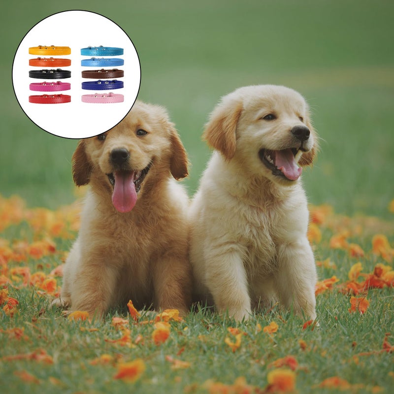 10Pcs Pet Collar Pet Dog Neckwear Cloth Pet Neck Decor Random Color - Image 3