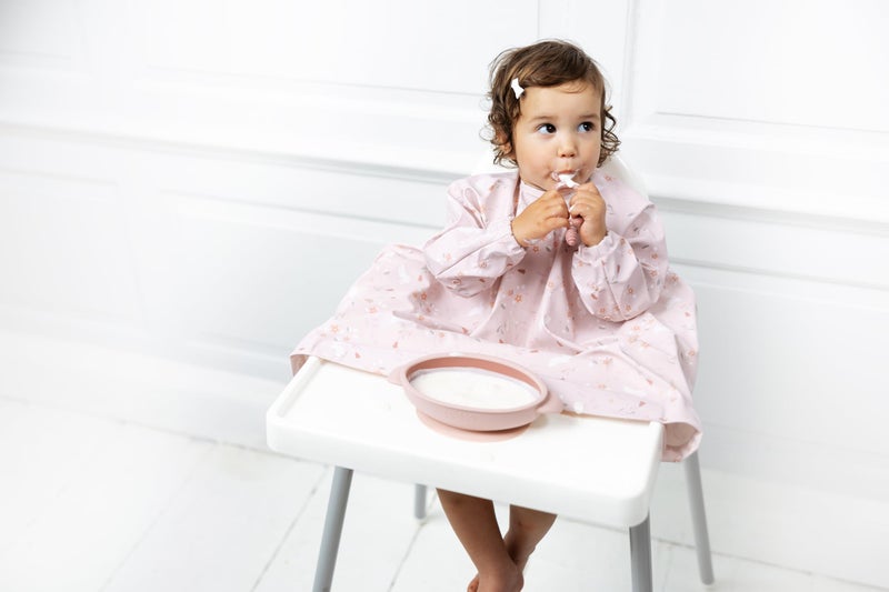 BIBaDO - Long Sleeve Baby Bibs - Babies & Toddlers 6-36 Months - Coverall Baby Led Weaning Bib - Easy Wipe, Soft & Waterproof - Image 2