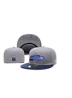 NEW York 3D Embroidered Fitted Baseball Team Cap with Closed Back for Sun Protection-61.5CM