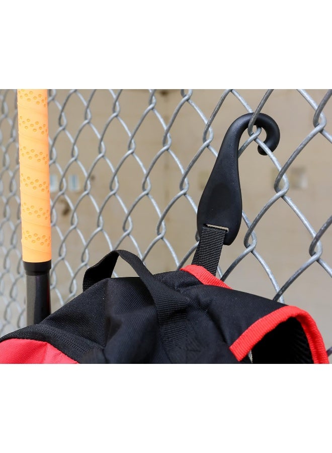 Athletico Athletico Youth Baseball Bat Bag - Backpack for Baseball, T-Ball & Softball Equipment & Gear for Boys & Girls Holds Bat, Helmet, Glove Fence Hook  - Image 2