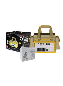 Toby's Camping Power Station 50000 mAh Inverter 500W With Jumper Starter 4 LED Indicator 4 USB Ports  - Image 1
